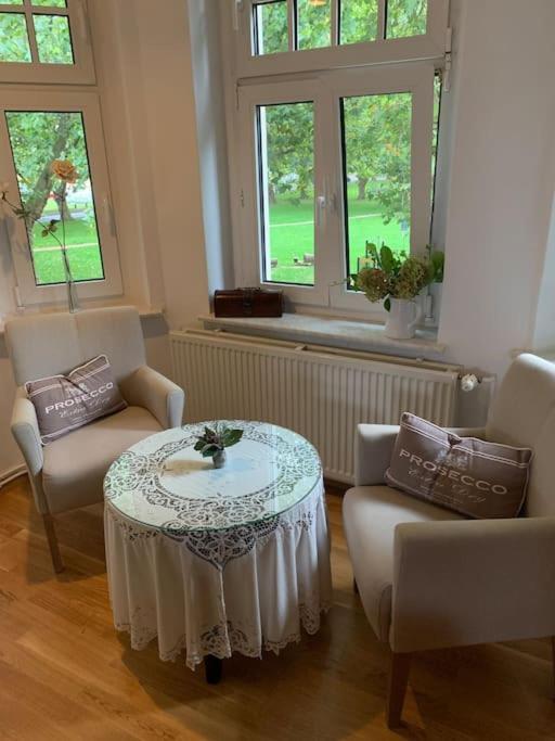 100 Qm Ferienwohnung Am Heiligen Brunnen Quedlinburg Eksteriør bilde