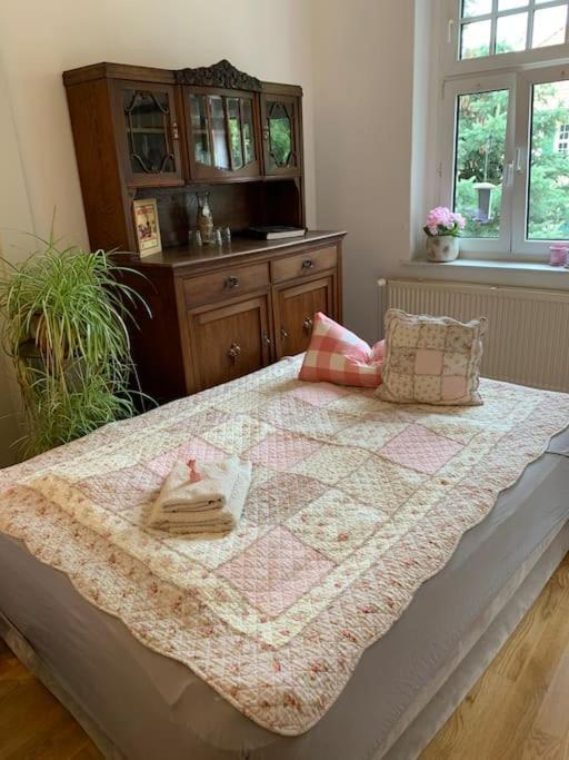 100 Qm Ferienwohnung Am Heiligen Brunnen Quedlinburg Eksteriør bilde