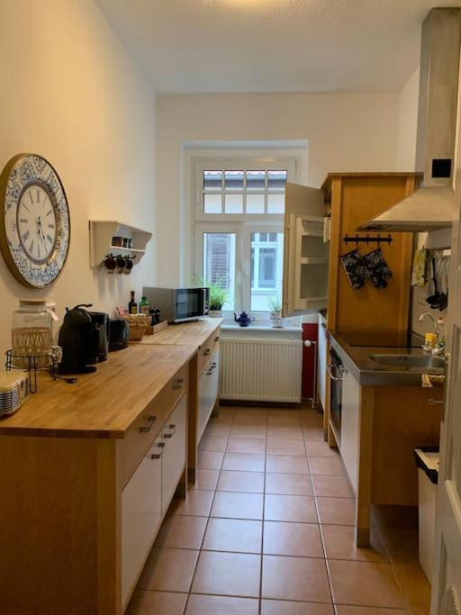 100 Qm Ferienwohnung Am Heiligen Brunnen Quedlinburg Eksteriør bilde