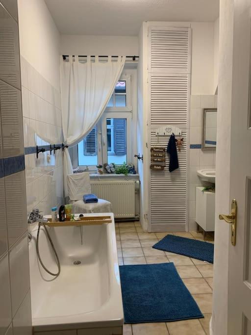 100 Qm Ferienwohnung Am Heiligen Brunnen Quedlinburg Eksteriør bilde